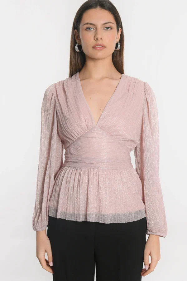 KOOKAÏ BLOUSE - AGLAE - Rose Discount