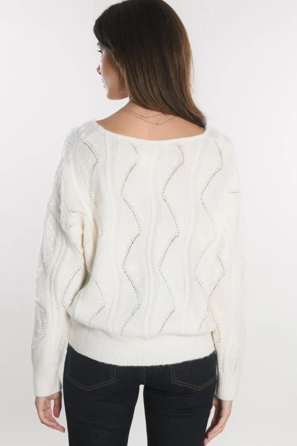 KOOKAÏ CARDIGAN MONICA Ecru New