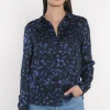 KOOKAÏ CHEMISIER BLOUSE CAMILLE Marine Flash Sale