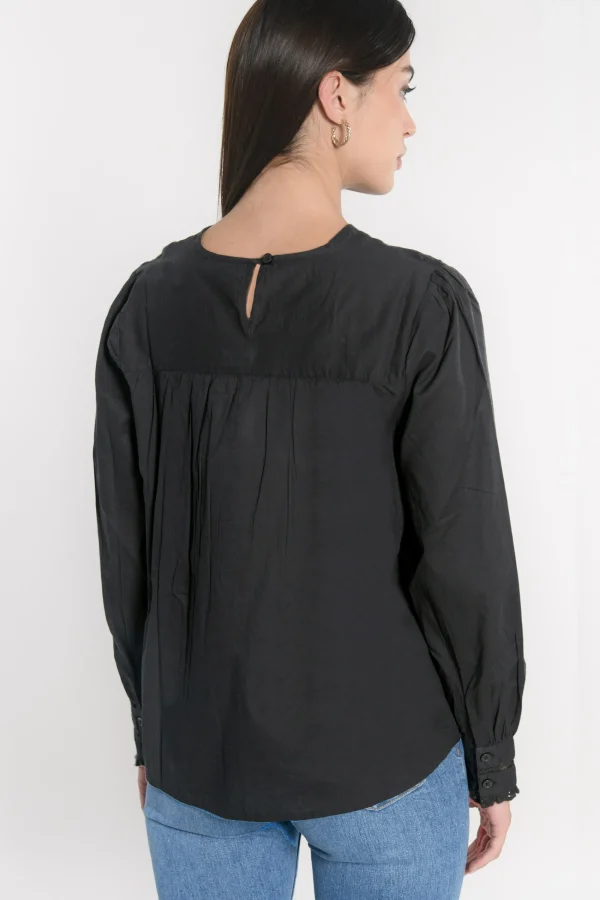 KOOKAÏ CHEMISIER BLOUSE HELENA Noir Fashion