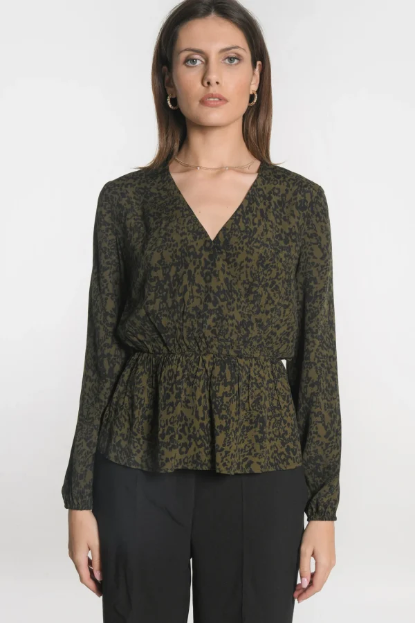 KOOKAÏ CHEMISIER VITTORIA Kaki Fashion