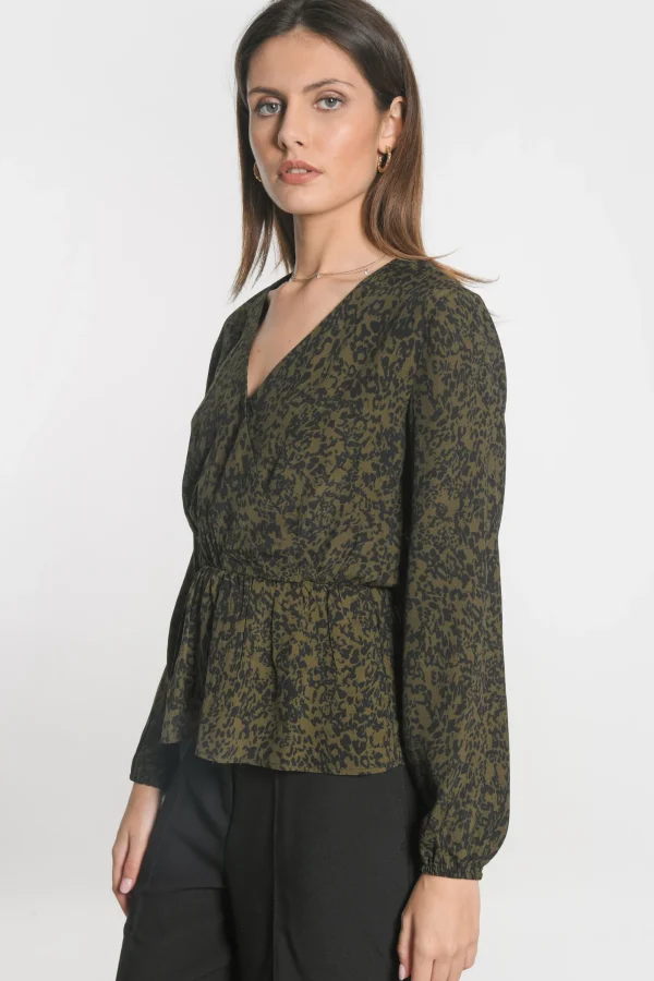 KOOKAÏ CHEMISIER VITTORIA Kaki Fashion