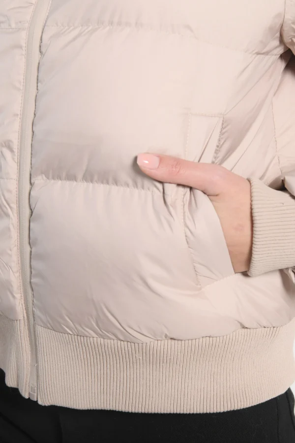 KOOKAÏ DOUDOUNE COURTE KAREN Beige Clearance