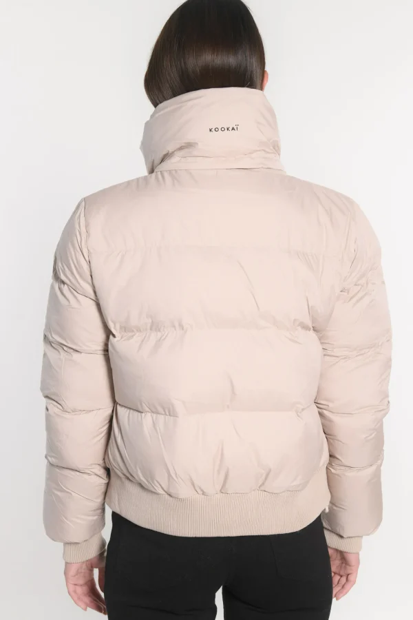 KOOKAÏ DOUDOUNE COURTE KAREN Beige Clearance