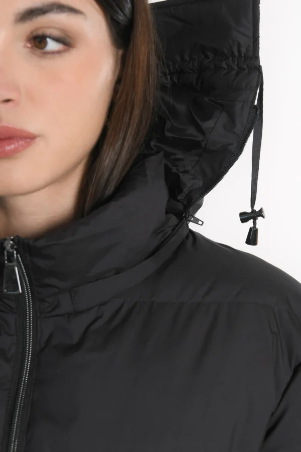 KOOKAÏ DOUDOUNE LONGUE VIRANY Noir Fashion