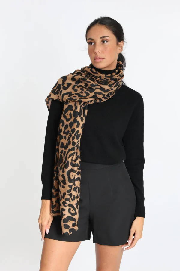 KOOKAÏ FOULARD ROMIE Camel Clearance