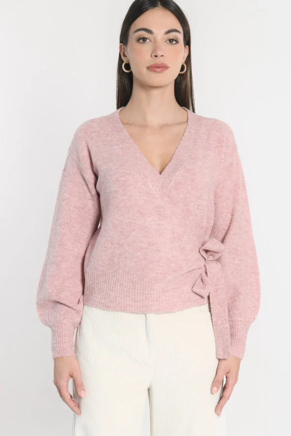 KOOKAÏ GILET CACHE COEUR CONNIE Rose Store