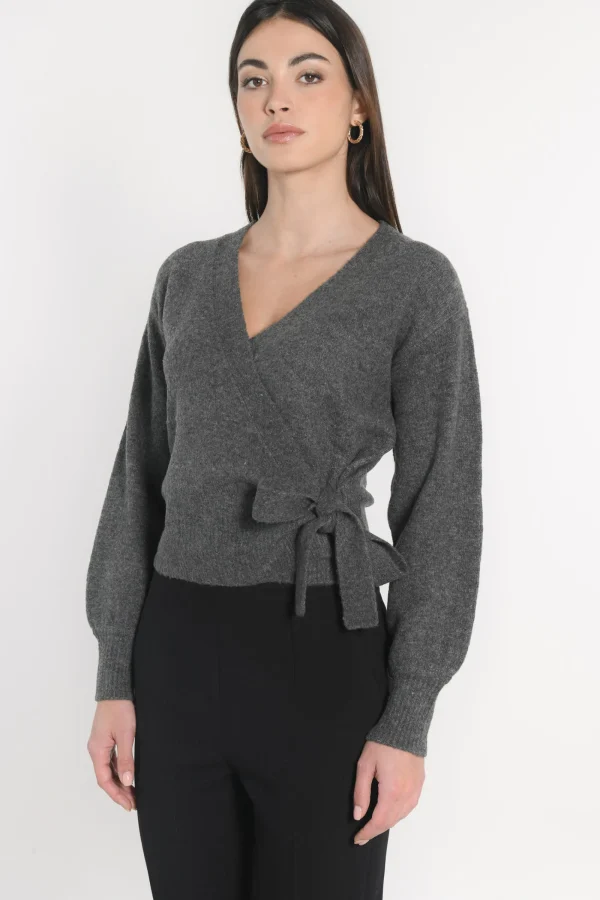 KOOKAÏ GILET CACHE COEUR CONNIE Anthracite Hot