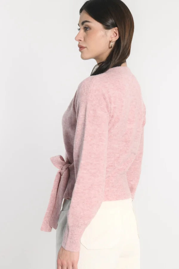 KOOKAÏ GILET CACHE COEUR CONNIE Rose Store