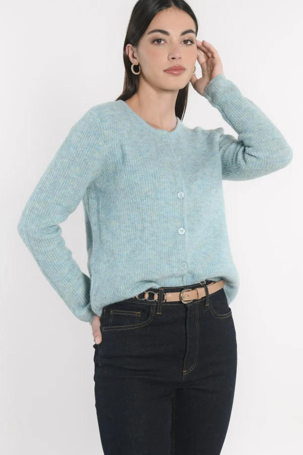 KOOKAÏ GILET DANNA Ciel Hot