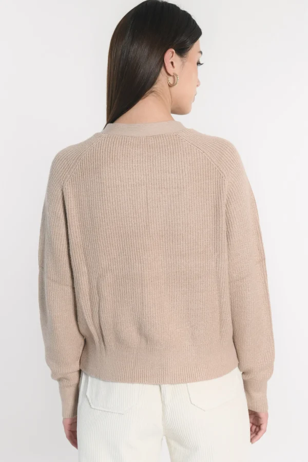 KOOKAÏ GILET LOU Camel Flash Sale