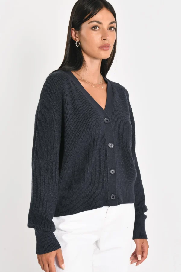 KOOKAÏ GILET LOU Navy Flash Sale