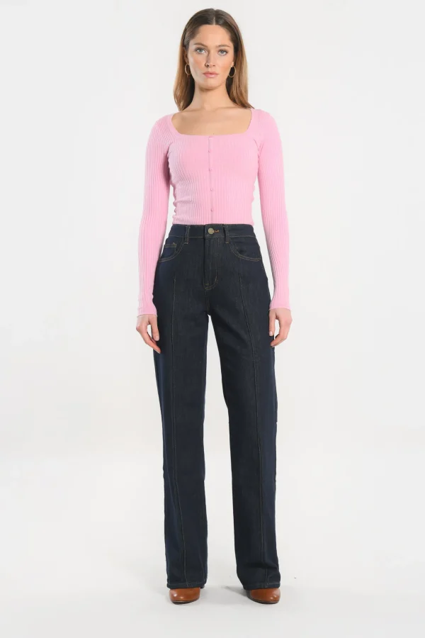 KOOKAÏ JEAN DROIT - STACY - Rinse Fashion