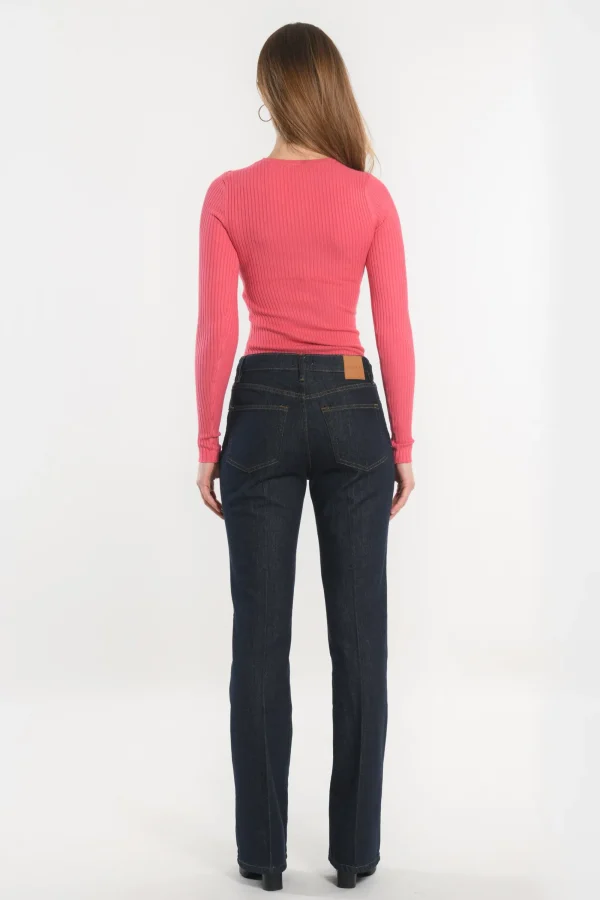 KOOKAÏ JEAN FLARE - STACY - Rinse New