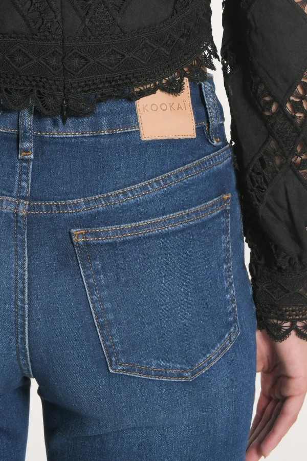 KOOKAÏ JEAN LARGE COTON RECYCLÉ ERA DOUBLE STONE Doublestone Fashion