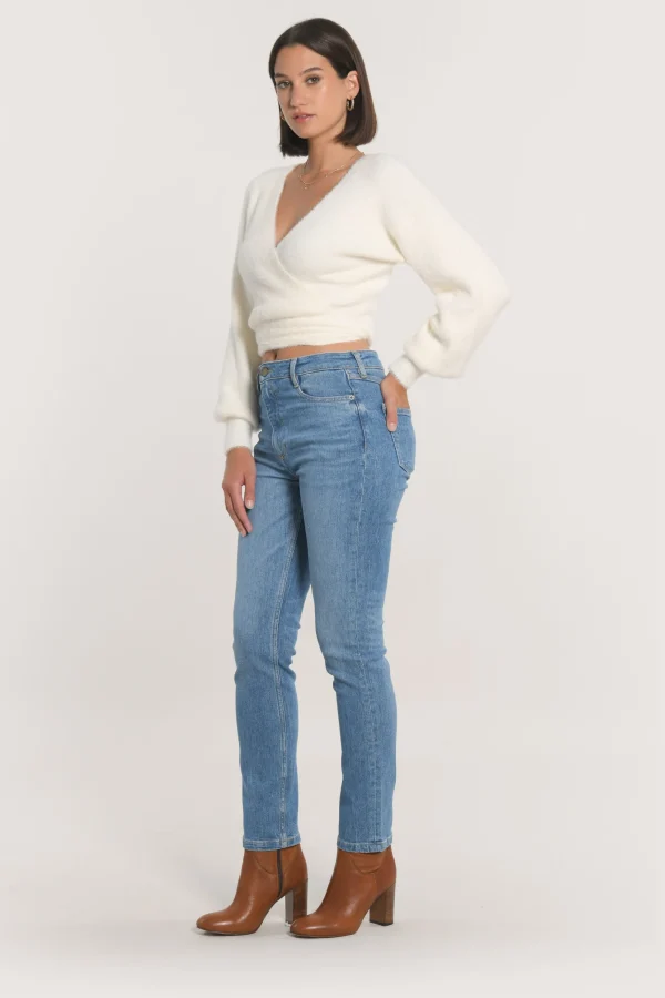 KOOKAÏ JEAN SLIM FELICITY SKY BLUE Skyblue Fashion