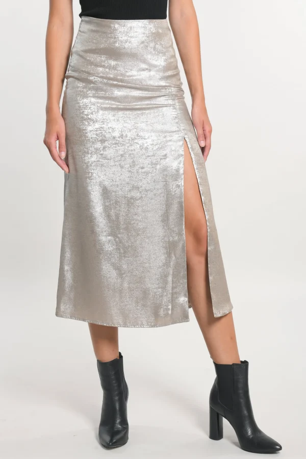 KOOKAÏ JUPE IRISÉE NATALIA Champagne Best Sale