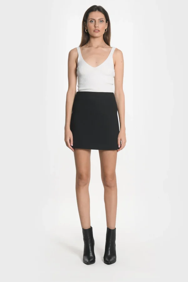 KOOKAÏ JUPE MINI CARLA Noir Clearance