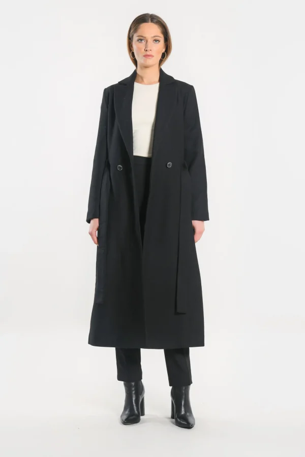 KOOKAÏ MANTEAU - ASTRID - Noir Flash Sale
