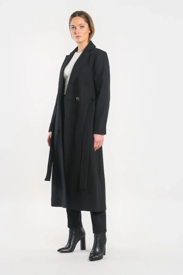 KOOKAÏ MANTEAU - ASTRID - Noir Flash Sale