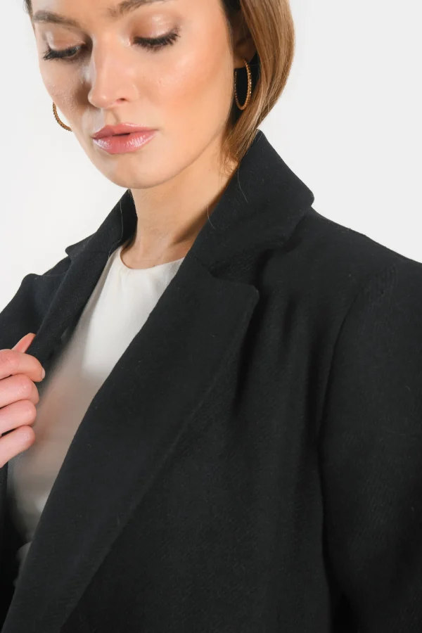 KOOKAÏ MANTEAU - ASTRID - Noir Flash Sale