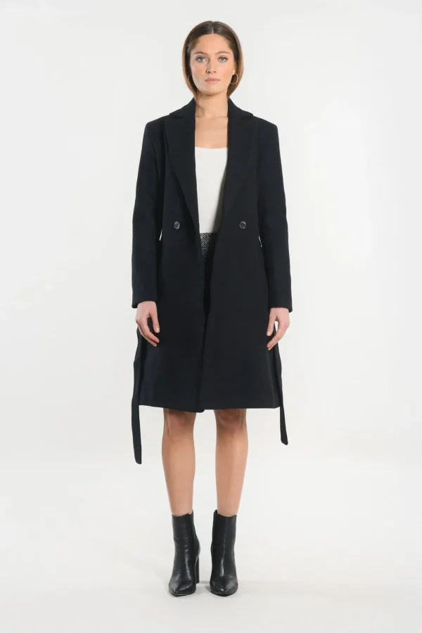 KOOKAÏ MANTEAU - CATHY - Navy Hot