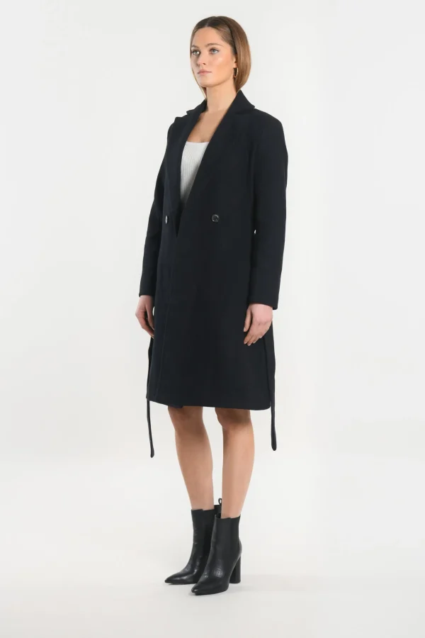 KOOKAÏ MANTEAU - CATHY - Navy Hot