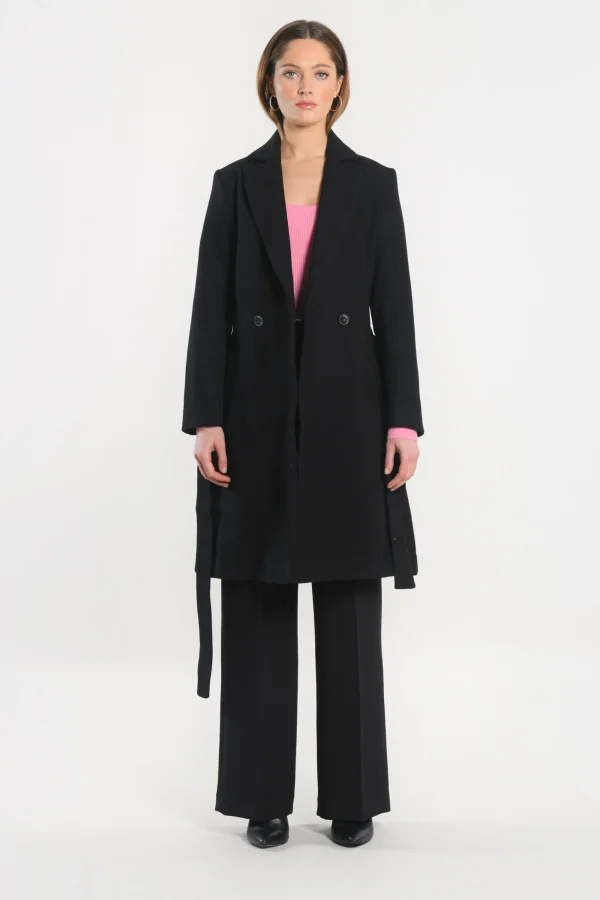 KOOKAÏ MANTEAU - CATHY - Noir Best Sale