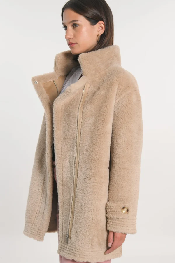 KOOKAÏ MANTEAU - KAREL - Beige Fashion