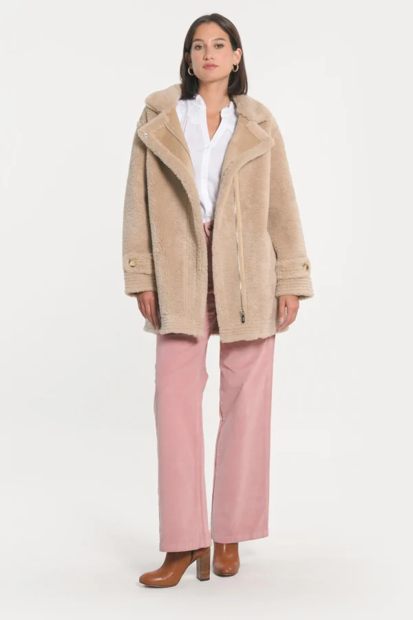 KOOKAÏ MANTEAU - KAREL - Beige Fashion