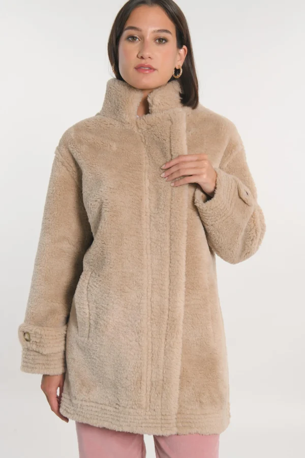 KOOKAÏ MANTEAU - KAREL - Beige Fashion