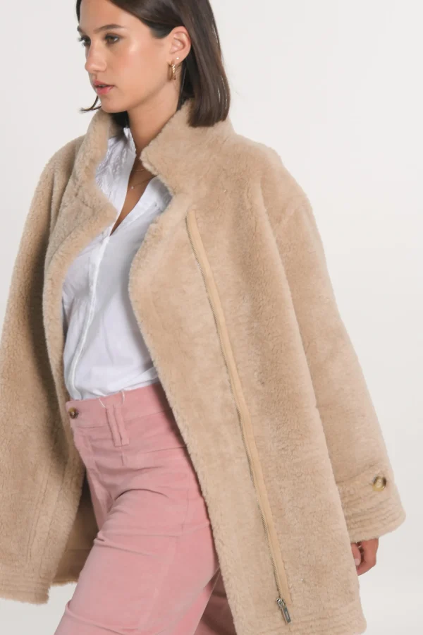 KOOKAÏ MANTEAU - KAREL - Beige Fashion