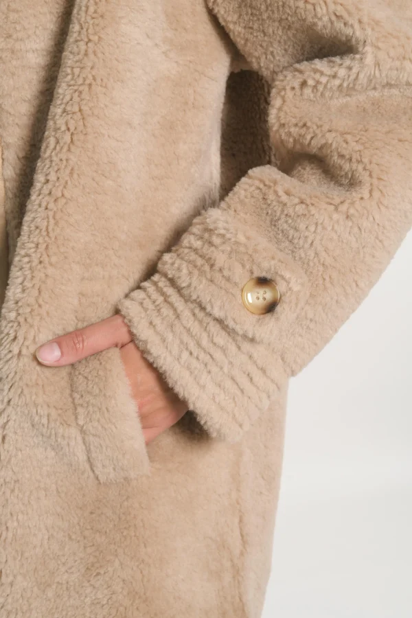 KOOKAÏ MANTEAU - KAREL - Beige Fashion