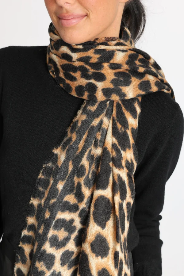 KOOKAÏ MIDTOWN ECHARPE Camel Fashion