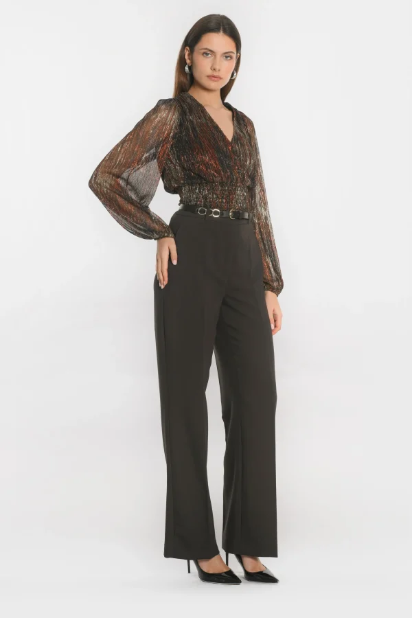 KOOKAÏ PANTALON - BRITNEY - Choco Flash Sale