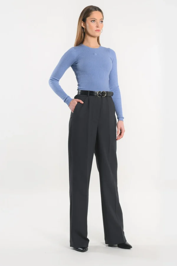 KOOKAÏ PANTALON - BRITNEY - Gris Fashion