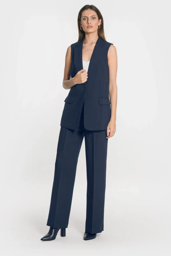 KOOKAÏ PANTALON BRITNEY Marine Fashion