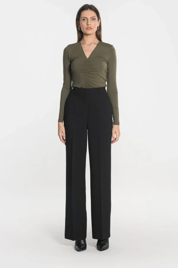 KOOKAÏ PANTALON BRITNEY Noir Discount