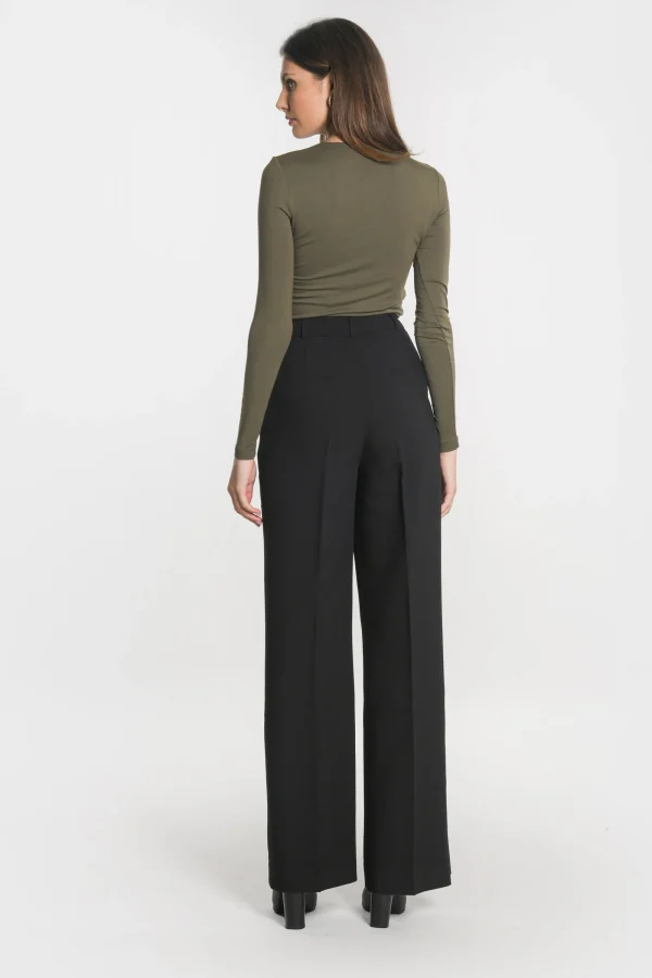 KOOKAÏ PANTALON BRITNEY Noir Discount