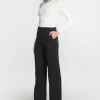 KOOKAÏ PANTALON COURT MATHILDA Noir Discount