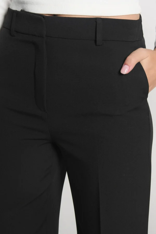KOOKAÏ PANTALON COURT MATHILDA Noir Discount