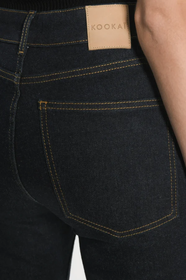 KOOKAÏ PANTALON CROPPED SPORTWEAR DAISY Rinse Discount