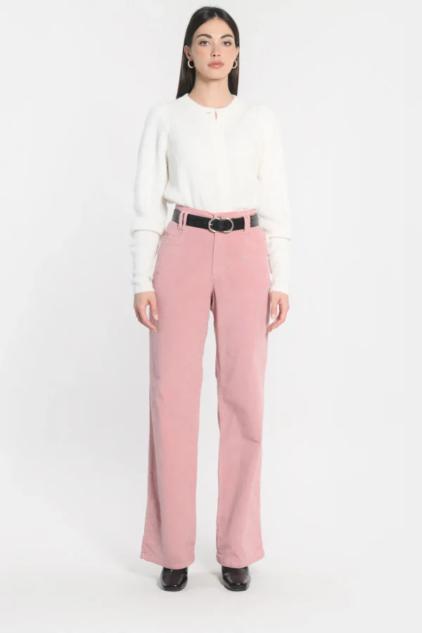 KOOKAÏ PANTALON EMMY BOIS DE ROSE Boisderose Cheap