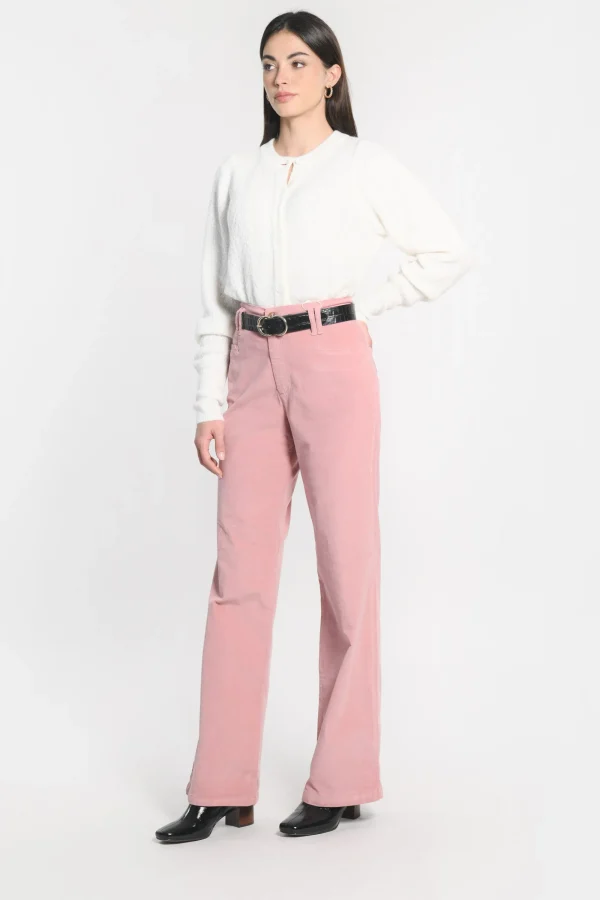 KOOKAÏ PANTALON EMMY BOIS DE ROSE Boisderose Cheap