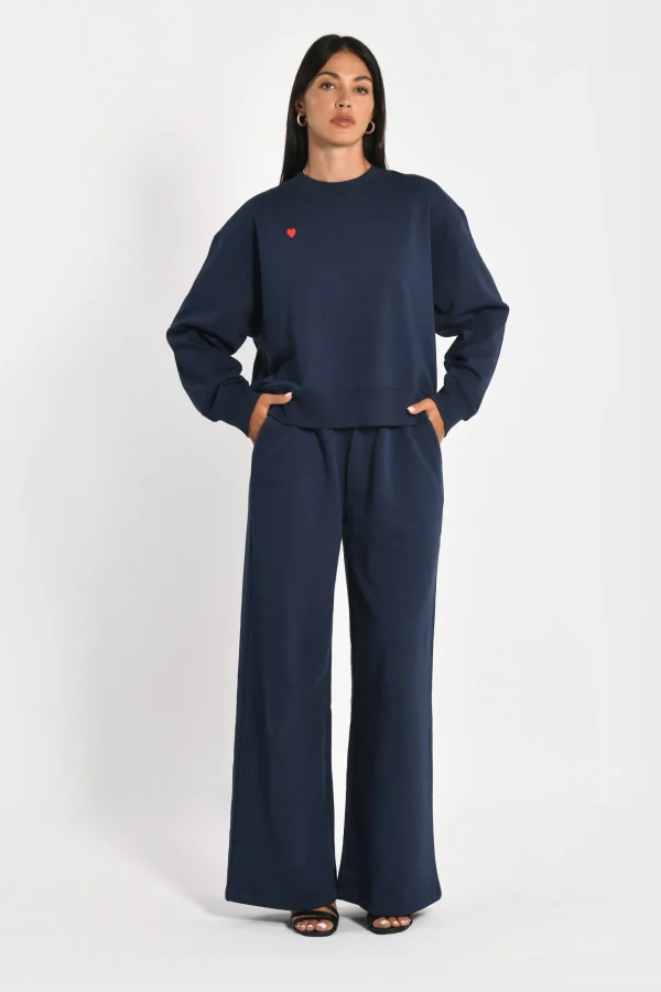 KOOKAÏ PANTALON JOGGING - SUZY - Navy Shop