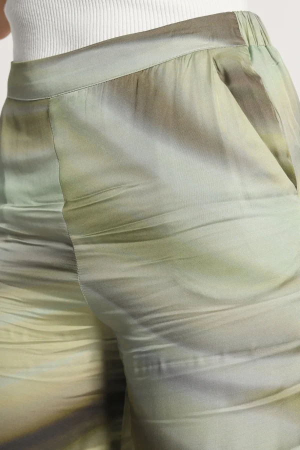 KOOKAÏ PANTALON NIKITA IMPRIMÉ 70s MULTI KAKI Multikaki Sale