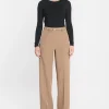 KOOKAÏ PANTALON TAILLE HAUTE MATHILDA Macchiato Fashion