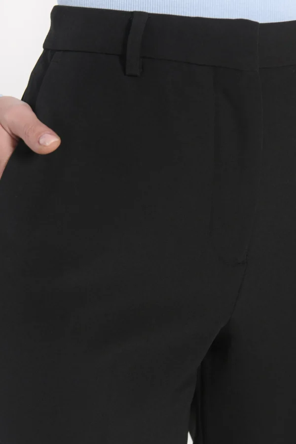 KOOKAÏ PANTALON TAILLE HAUTE MATHILDA Noir Discount