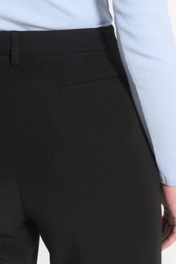 KOOKAÏ PANTALON TAILLE HAUTE MATHILDA Noir Discount
