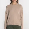 KOOKAÏ PULL BOUTONNE NOLWENN Camel Store